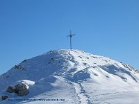 Dalle Baite di Mezzeno alla cima del Monte Vetro con neve fresca - 23 novembre 08 - FOTOGALLERY